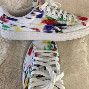 Puma Basket tie-dye sneaker ladies sz 8.5